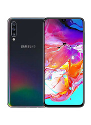 Samsung Galaxy A70 128GB Black, 6GB RAM, 4G LTE, Dual Sim Smartphone
