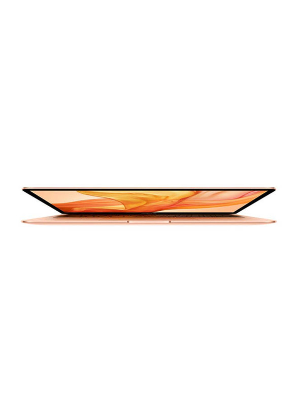 Apple MacBook Air, 13.3 inch Retina Display, Intel Dual Core i5 8th Gen 1.6GHz, 512GB SSD, 16GB RAM, Intel UHD Graphics 617, macOS, English KB with Touch Bar/ID/Trackpad, MUQV2 LL/A, Gold