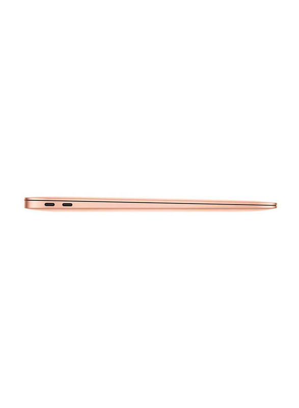 Apple MacBook Air, 13.3 inch Retina Display, Intel Dual Core i5 8th Gen 1.6GHz, 512GB SSD, 16GB RAM, Intel UHD Graphics 617, macOS, English KB with Touch Bar/ID/Trackpad, MUQV2 LL/A, Gold