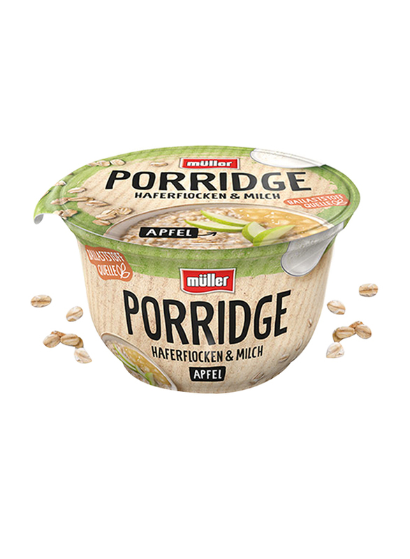 

Muller Porridge Oat Flakes and Milk Apple, 170g