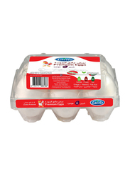Lactio Premium White Eggs, Large, 6 Pieces