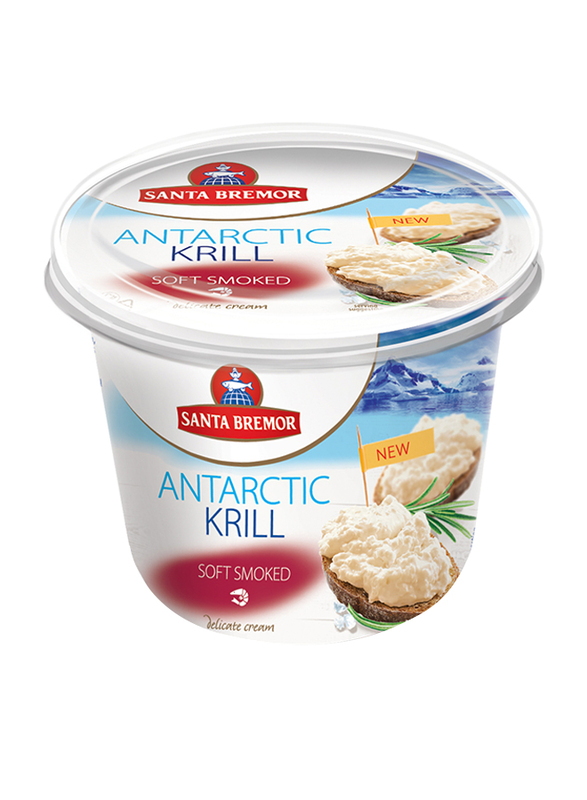 Santa Bremor Soft Smoked Antarctic Krill Seafood Paste, 150 grams