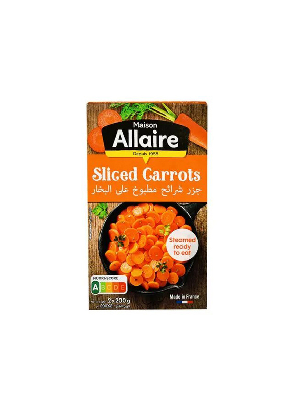 Allaire Sliced Carrots, 2 x 200g