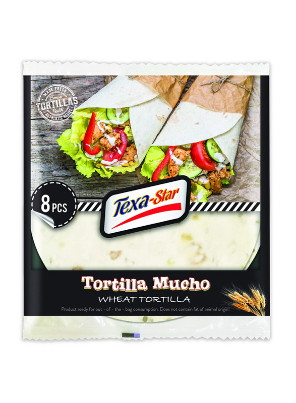 

Texa Star 20 inch Wheat Mucho Tortilla, 8 Pieces