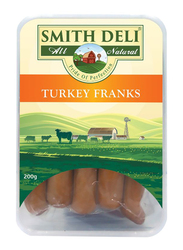 Smith Deli Turkey Franks, 200 grams