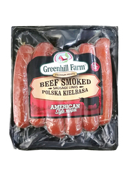 Greenhill Farm Smoked Beef Polska Kielbasa Sausage Links, 396 grams