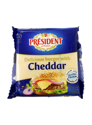 President Delicious Burger Cheddar Cheese Slices, 200g