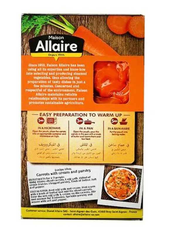 Allaire Sliced Carrots, 2 x 200g