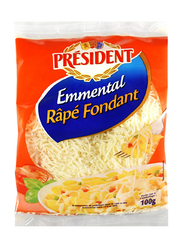 President Emmental Grated Cheese, 1 Packet x 100g