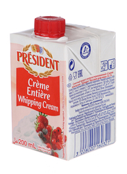 President Uht Whipping Cream, 200ml