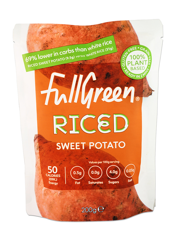 Full Green Riced Sweet Potato, 200g