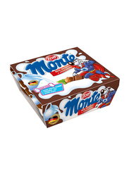 Zott Monte Chocolate Cream Dessert Pudding with Cover, 4 Portions x 55g