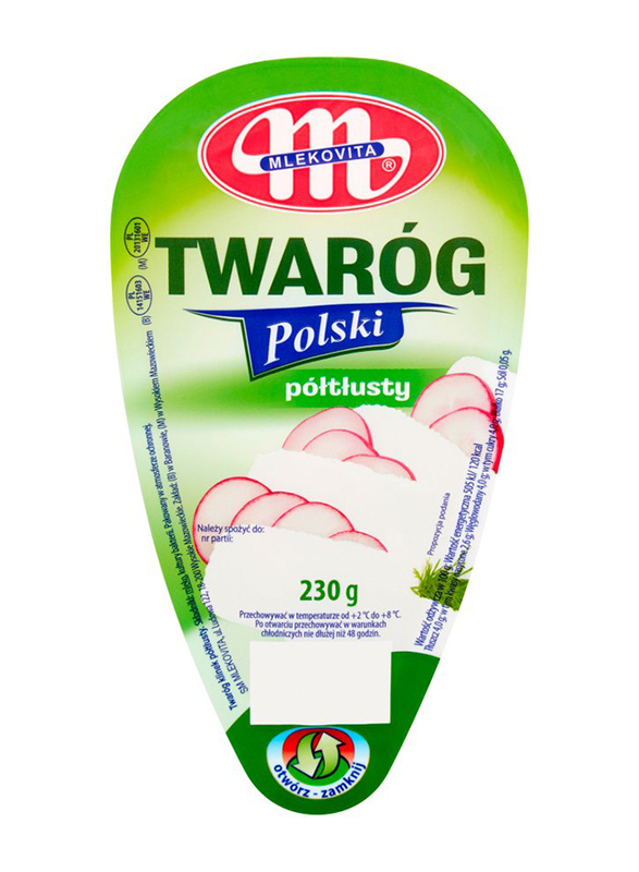 

Mlekovita Half Fat Cottage Cheese, 230g