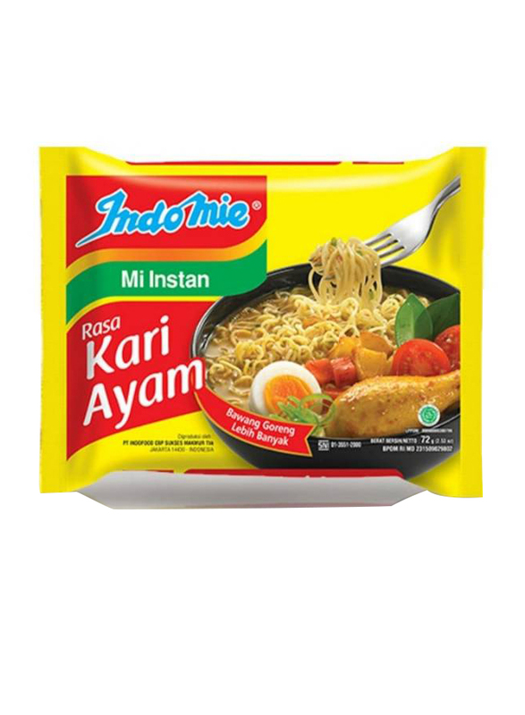 

Indomie Instant Chicken Curry Flavoured Soup Noodle, 72g