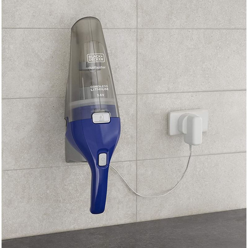 Black+Decker Dustbuster Cordless Handheld Vacuum Cleaner, NVC115WA, Blue/Black