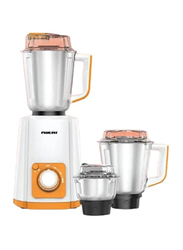 Nikai Mixer Grinders with 3 Jars, 700W, NB594A, White