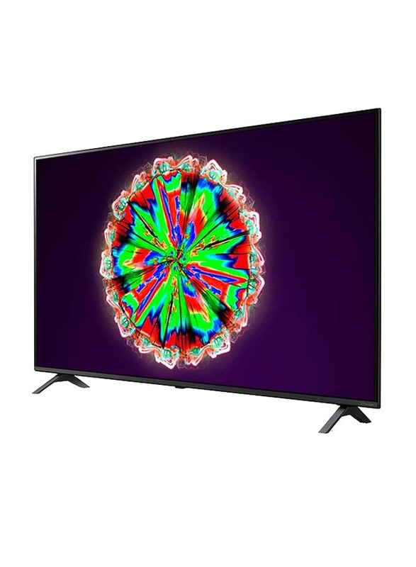 LG 65-inch NanoCell 8 Series Flat 4K HDR LED Smart TV, 65NANO80VNA, Black