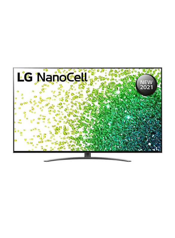 

LG 65-Inch NanoCell 86 Series AI ThinQ 4K UHD webOS Smart LED TV, 65NANO86VPA, Black