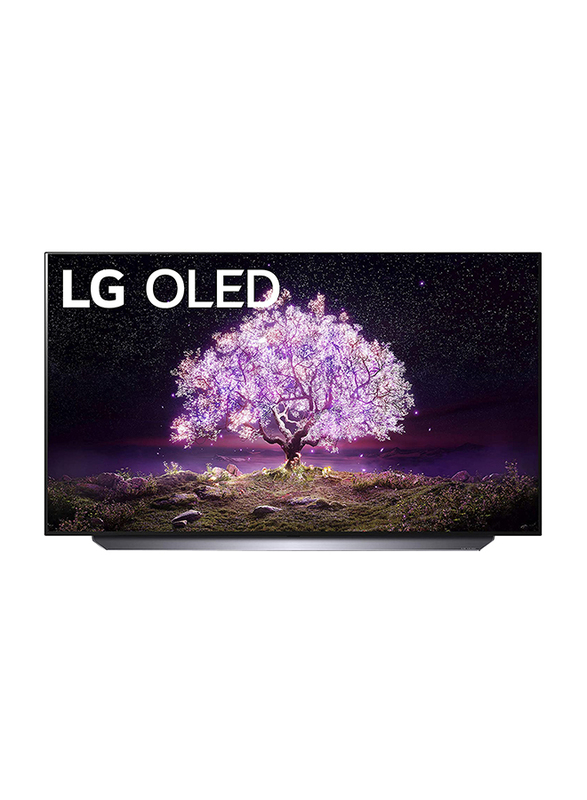 LG 55-Inch C1 Series AI ThinQ 4K OLED webOS Smart TV, OLED55C1PVA, Black
