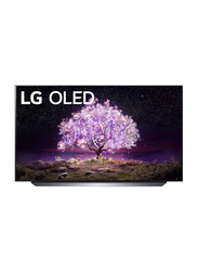 LG 55-Inch C1 Series AI ThinQ 4K OLED webOS Smart TV, OLED55C1PVA, Black