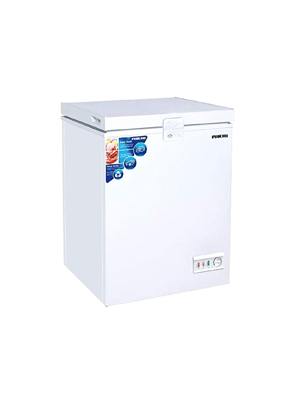 Nikai 150L Chest Freezer, NCF150N7, White