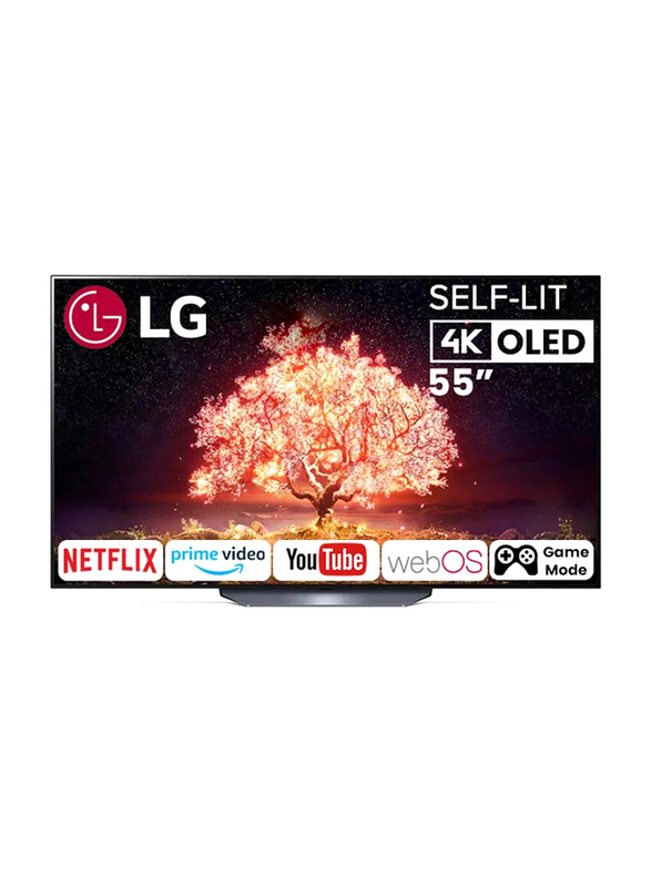 LG 55-Inch B1 Series 4K OLED Smart TV, OLED55B1PVA-AMAG, Black
