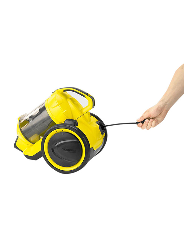 Karcher Canister Vacuum Cleaner, 0.9L, 1100W, VC 3 SEA, Yellow/Black