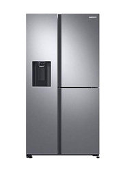 Samsung 602L Side By Side Refrigerator, RS65R5691SL, EZ Clean Steel, Silver