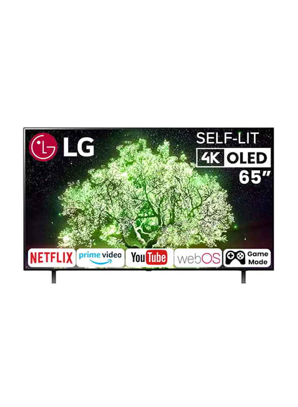 LG 65-Inch A1 Series 4K OLED Smart TV, OLED65A1PVA-AMAG, Black