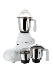 Nikai Blender with 2 Stainless Steel Jars, 750W, NB894, White/Silver