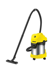 Karcher Drum Vacuum Cleaner, 17L, 1000W, WD 3, Yellow/Black