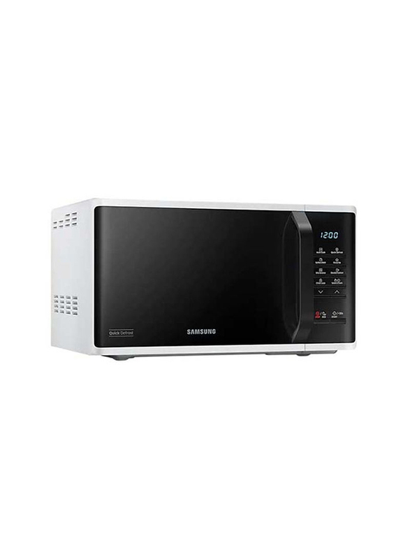 Samsung 23L Solo Microwave Oven with Quick Defrost, 1150W, MS23K3513AW, White