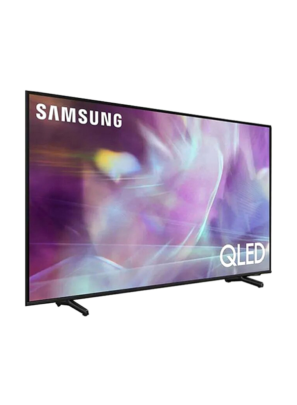 Samsung 55-inch Flat 4K Quantum HDR QLED Smart TV, QA55Q60AAUXZN, Black