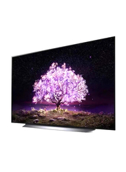 LG 55-Inch C1 Series 4K OLED Smart TV, OLED55C1PVB-AMAG, Black