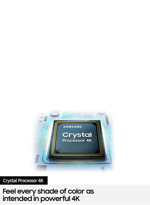 Samsung 85-Inch 4K Crystal UHD LED Smart TV, UA85AU7000UXZN, Black