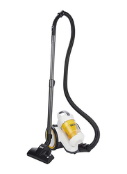 Karcher VC 3 Premium Plus Sea Canister Vacuum Cleaner, 1100W, 11981330, White/Yellow/Black