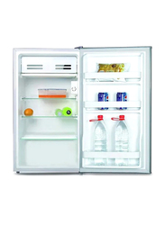 Nikai 130L Single Door Mini Bar Refrigerator, NRF130SS1, Dark Silver