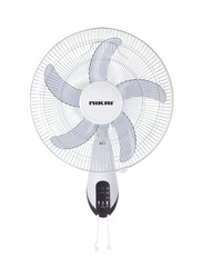 Nikai Wall Fan with Remote, 45W, 16-inch, NWF1636RT1, White