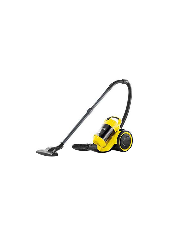 Karcher Canister Vacuum Cleaner, 1100W, 11981280, Yellow/Black/Silver