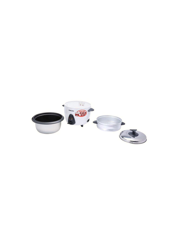Nikai 1L Rice Cooker, 400W, NR701A, White