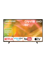 Samsung 60-Inch 4K Flat Crystal UHD Smart TV, 60AU8000, Black