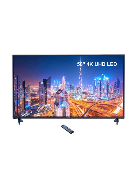 

Nikai 58-Inch 4K UHD Smart LED TV, UHD60SLEDT Perfume, Black