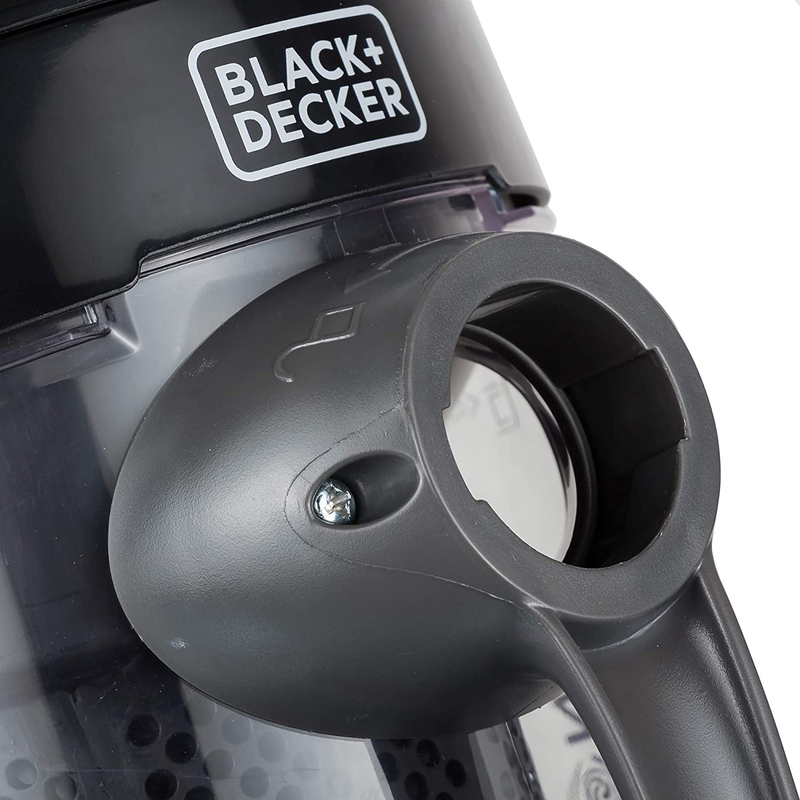 Black+Decker Cyclonic Canister Vacuum Cleaner, 2.5L, VM1480, Black