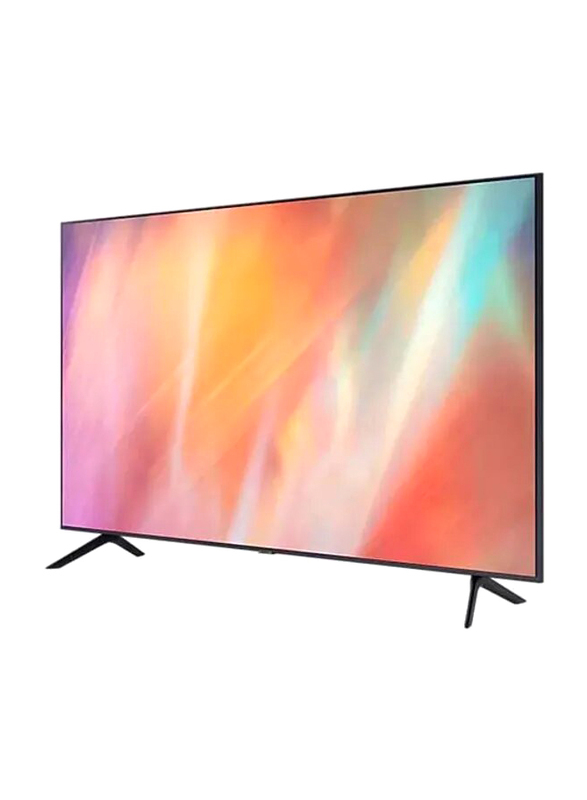 Samsung 43-inch Crystal Flat 4K Ultra HD LED Smart TV, UA43AU7000UXZN, Titan Grey