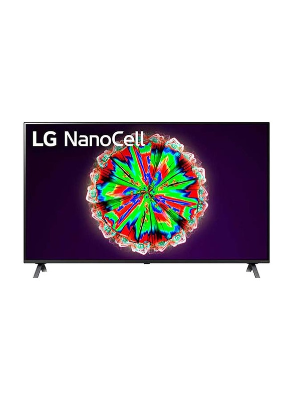 

LG 65-inch NanoCell 8 Series Flat 4K HDR LED Smart TV, 65NANO80VNA, Black