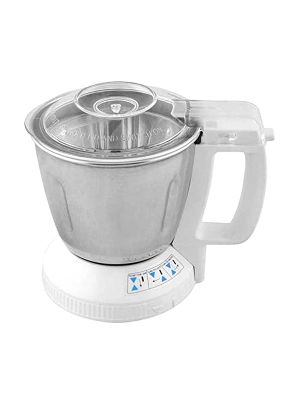 Panasonic 1L Mixer Grinder with 3 Jars, 550W, MXAC300, White