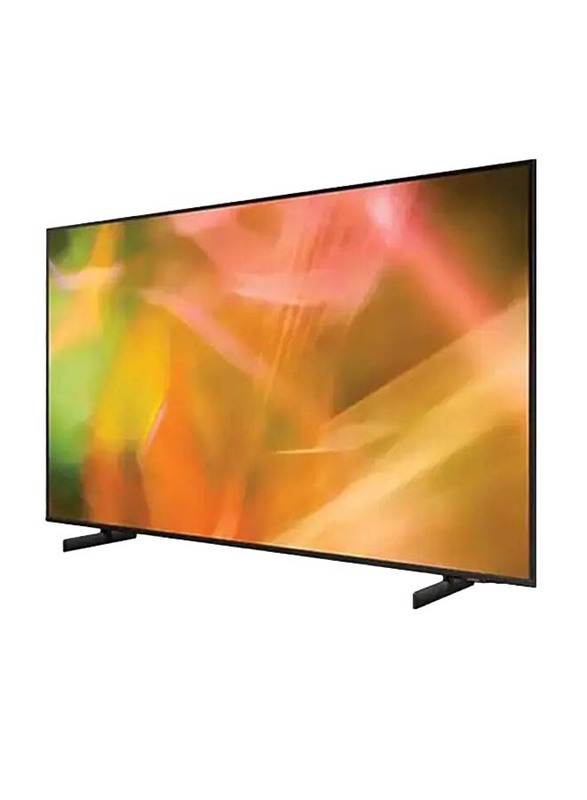 Samsung 50-inch Crystal Flat 4K Ultra HD LED Smart TV, UA50AU8000UXZN, Black