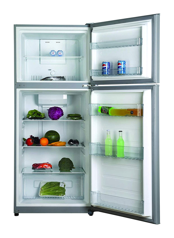 Nikai 300L Double Door Frost Free Refrigerator, NRF300FSS, Silver