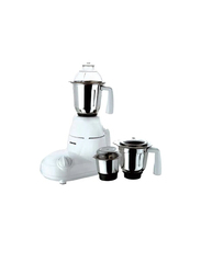Nikai Mixer Grinder with 3 Jars, 900W, NB694A, White