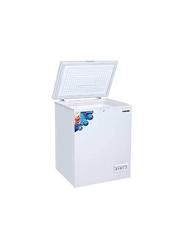 Nikai 150L Chest Freezer, NCF150N7, White
